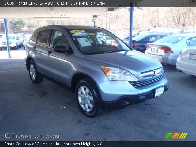 2009 Honda CR-V EX 4WD in Glacier Blue Metallic