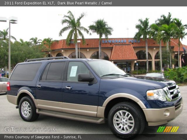 2011 Ford Expedition EL XLT in Dark Blue Pearl Metallic