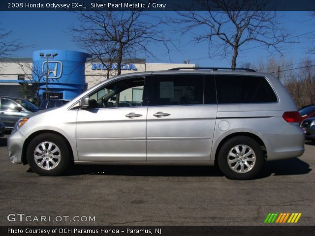 2008 Honda Odyssey EX-L in Silver Pearl Metallic