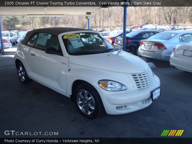 2005 Chrysler PT Cruiser Touring Turbo Convertible in Cool Vanilla White