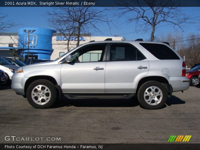 2001 Acura MDX  in Starlight Silver Metallic