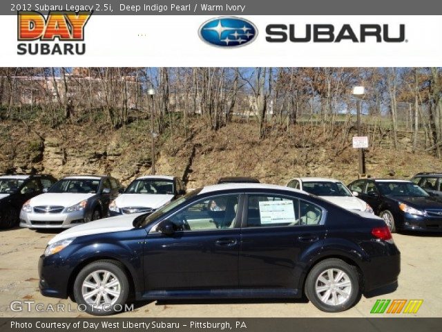 2012 Subaru Legacy 2.5i in Deep Indigo Pearl