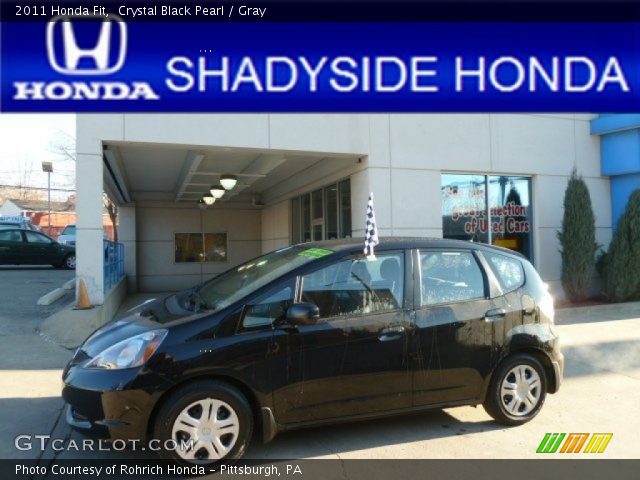 2011 Honda Fit  in Crystal Black Pearl