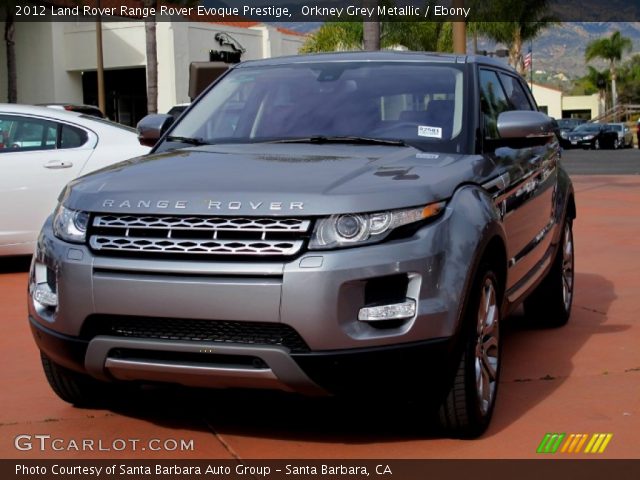 2012 Land Rover Range Rover Evoque Prestige in Orkney Grey Metallic