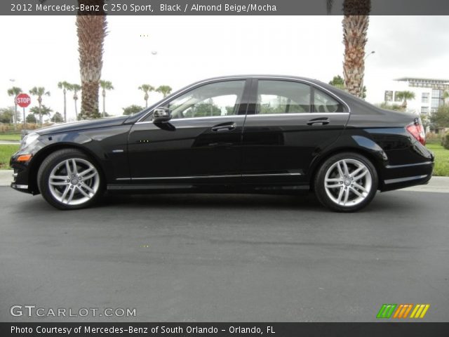 2012 Mercedes-Benz C 250 Sport in Black
