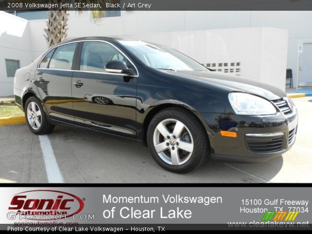 2008 Volkswagen Jetta SE Sedan in Black
