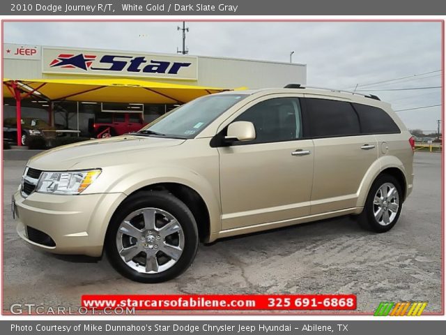 2010 Dodge Journey R/T in White Gold