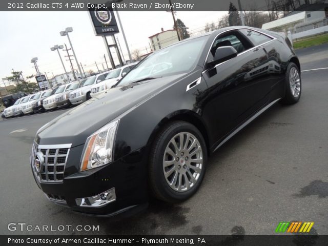 2012 Cadillac CTS 4 AWD Coupe in Black Raven