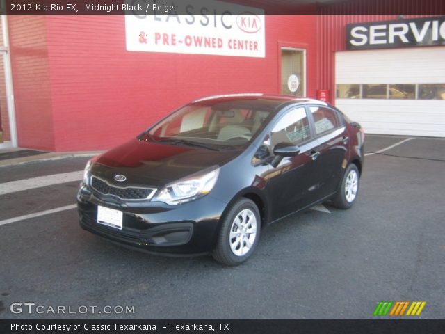 2012 Kia Rio EX in Midnight Black
