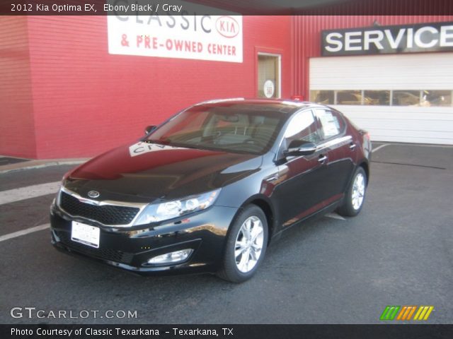 2012 Kia Optima EX in Ebony Black