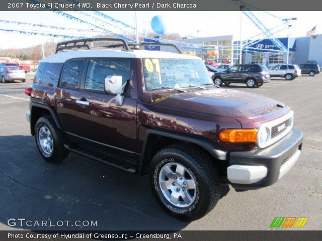 2007 Toyota FJ Cruiser 4WD in Black Cherry Pearl
