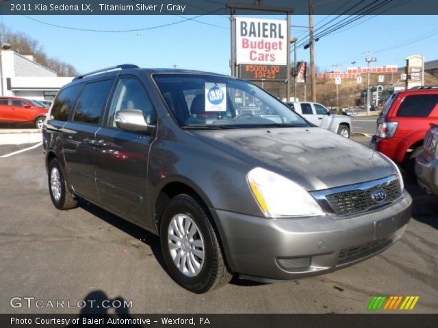 2011 Kia Sedona LX in Titanium Silver