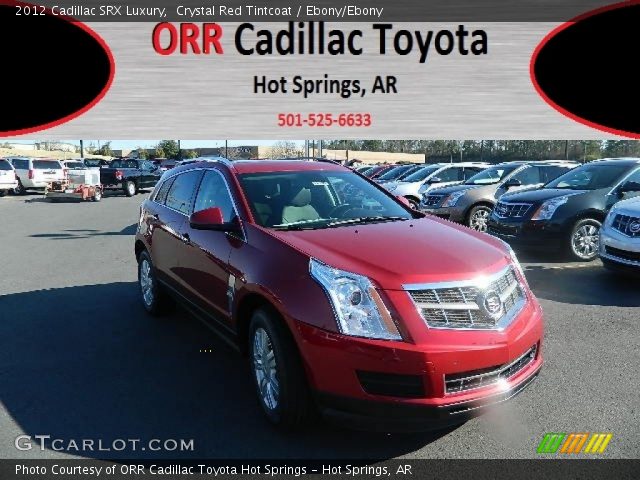 2012 Cadillac SRX Luxury in Crystal Red Tintcoat