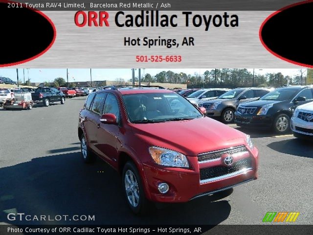 2011 Toyota RAV4 Limited in Barcelona Red Metallic