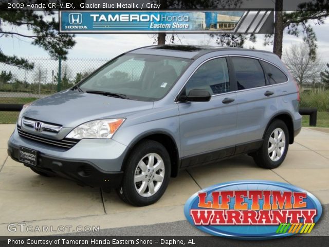 2009 Honda CR-V EX in Glacier Blue Metallic