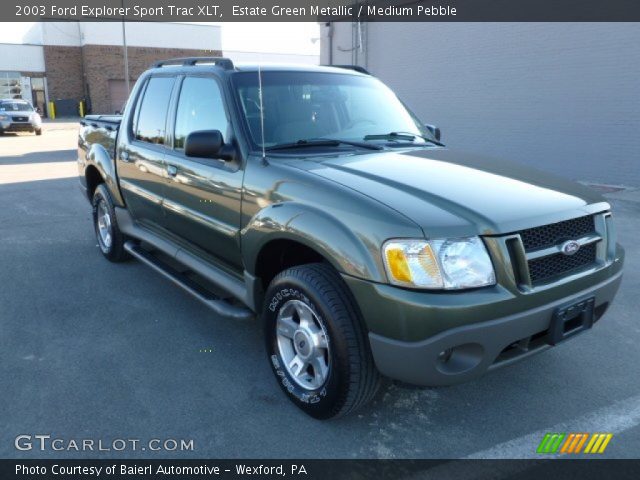 2003 Ford Explorer Sport Trac XLT in Estate Green Metallic