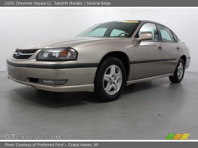 2003 Chevrolet Impala LS in Sandrift Metallic