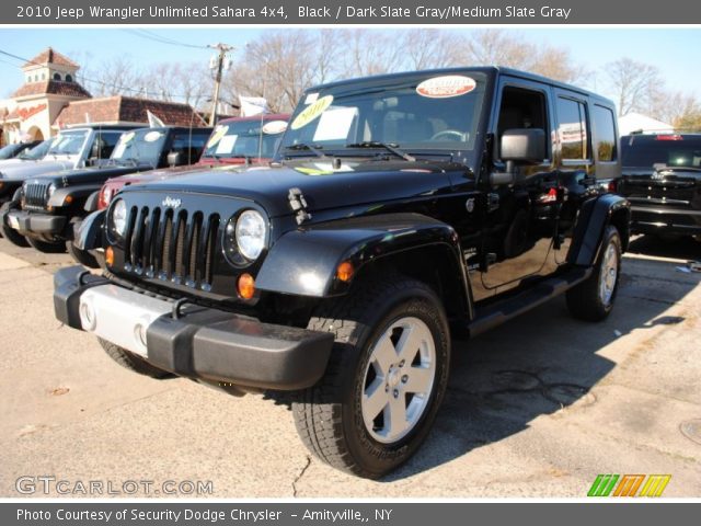 2010 Jeep Wrangler Unlimited Sahara 4x4 in Black