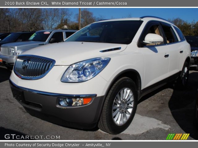 2010 Buick Enclave CXL in White Diamond Tricoat