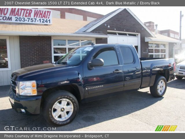 2007 Chevrolet Silverado 1500 LT Z71 Extended Cab 4x4 in Dark Blue Metallic