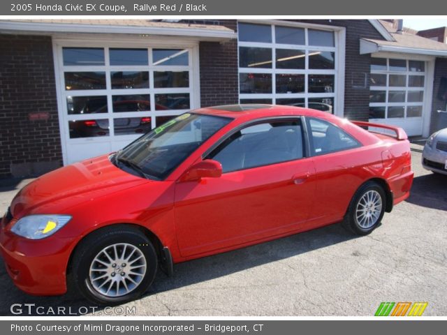 2005 Honda Civic EX Coupe in Rallye Red