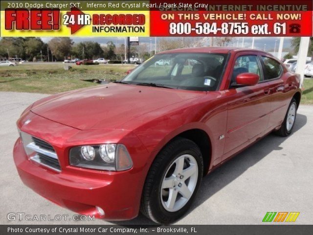 2010 Dodge Charger SXT in Inferno Red Crystal Pearl