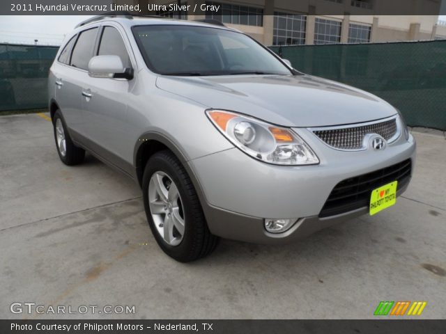 2011 Hyundai Veracruz Limited in Ultra Silver