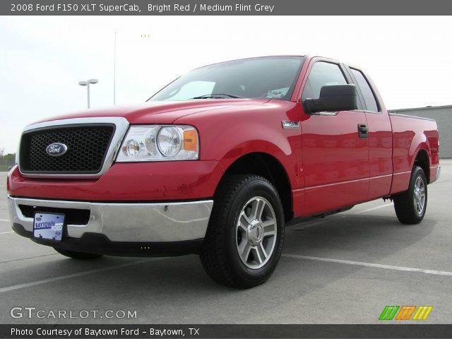 2008 Ford F150 XLT SuperCab in Bright Red