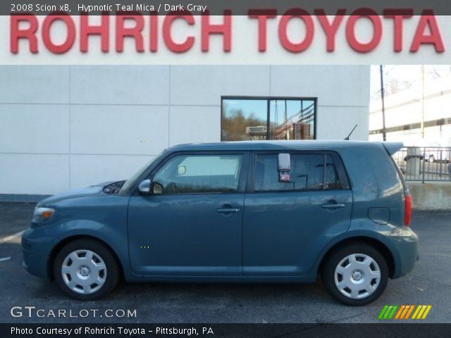 2008 Scion xB  in Hypnotic Teal Mica