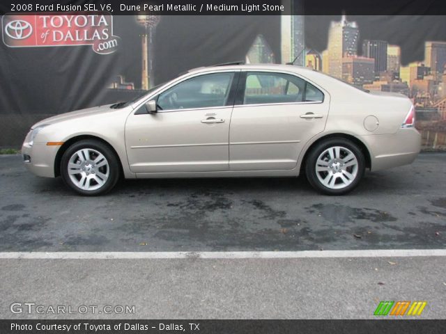 2008 Ford Fusion SEL V6 in Dune Pearl Metallic