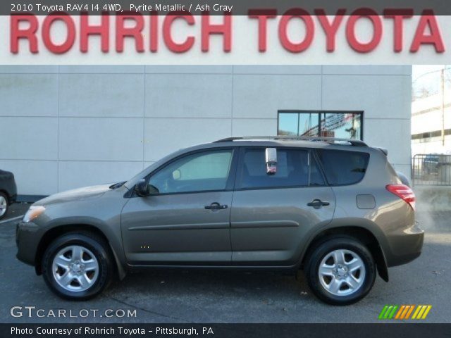 2010 Toyota RAV4 I4 4WD in Pyrite Metallic