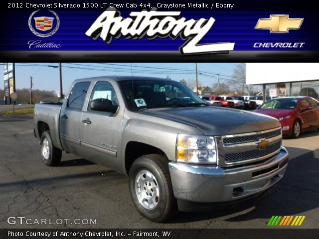 2012 Chevrolet Silverado 1500 LT Crew Cab 4x4 in Graystone Metallic