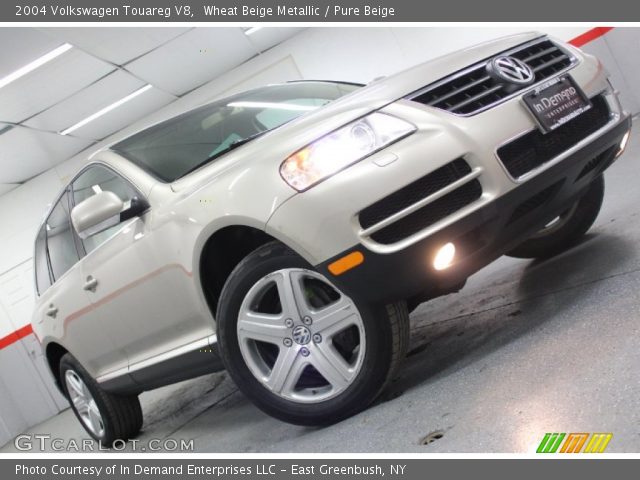 2004 Volkswagen Touareg V8 in Wheat Beige Metallic