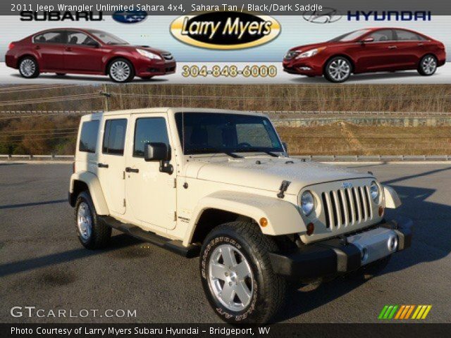 2011 Jeep Wrangler Unlimited Sahara 4x4 in Sahara Tan