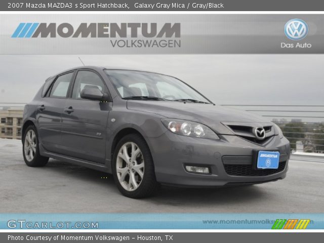 2007 Mazda MAZDA3 s Sport Hatchback in Galaxy Gray Mica