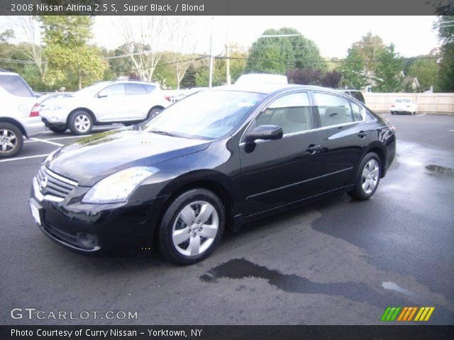 2008 Nissan Altima 2.5 S in Super Black