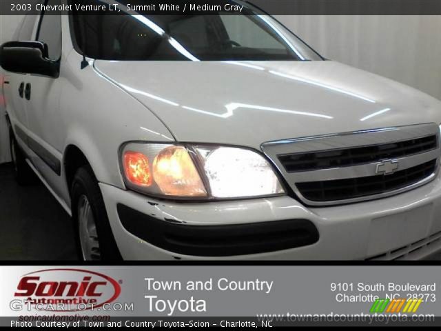 2003 Chevrolet Venture LT in Summit White