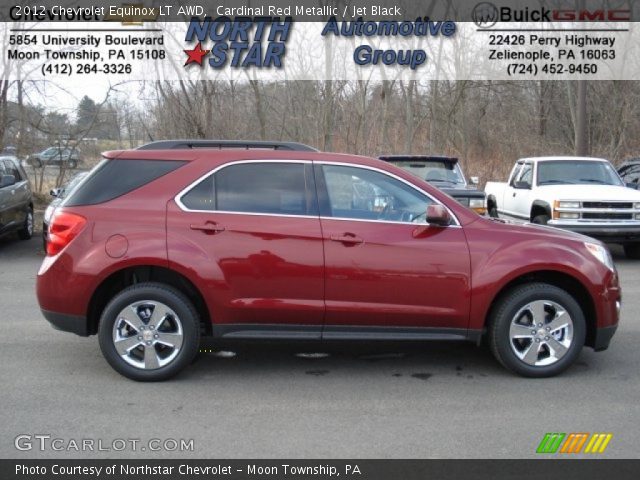 2012 Chevrolet Equinox LT AWD in Cardinal Red Metallic