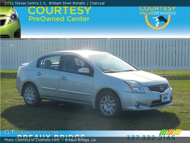 2011 Nissan Sentra 2.0 in Brilliant Silver Metallic
