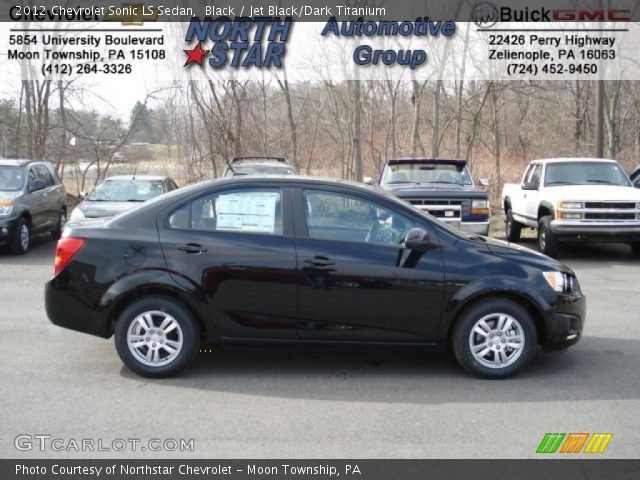 2012 Chevrolet Sonic LS Sedan in Black