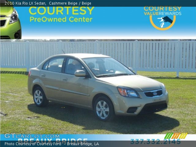 2010 Kia Rio LX Sedan in Cashmere Beige