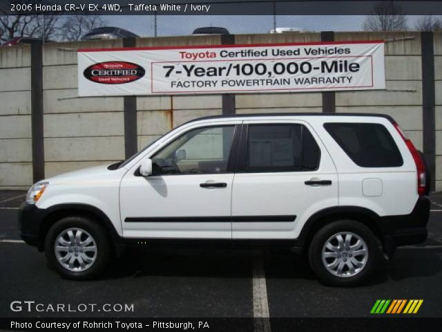 2006 Honda CR-V EX 4WD in Taffeta White