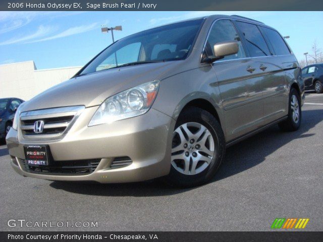 2006 Honda Odyssey EX in Sage Brush Pearl