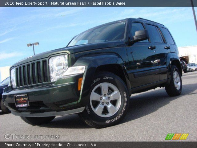 2010 Jeep Liberty Sport in Natural Green Pearl