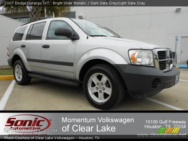 2007 Dodge Durango SXT in Bright Silver Metallic