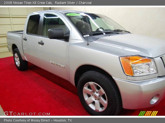 2008 Nissan Titan XE Crew Cab in Radiant Silver