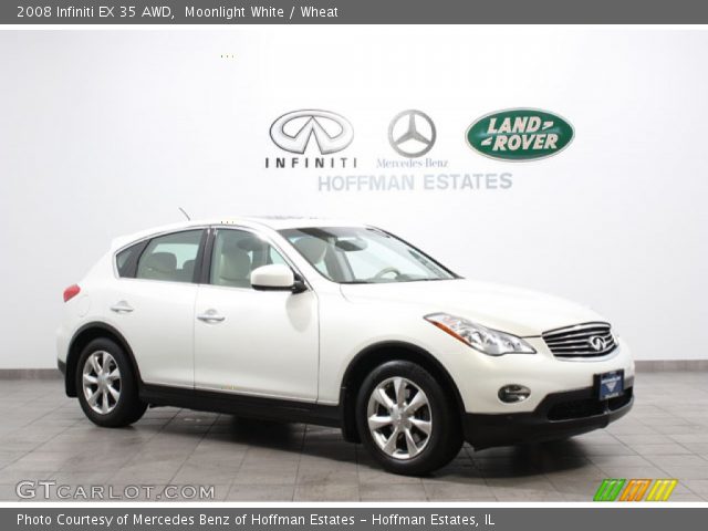 2008 Infiniti EX 35 AWD in Moonlight White