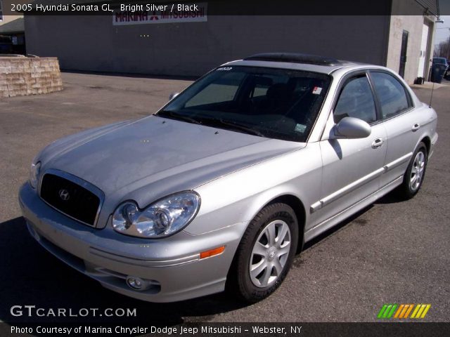 2005 Hyundai Sonata GL in Bright Silver