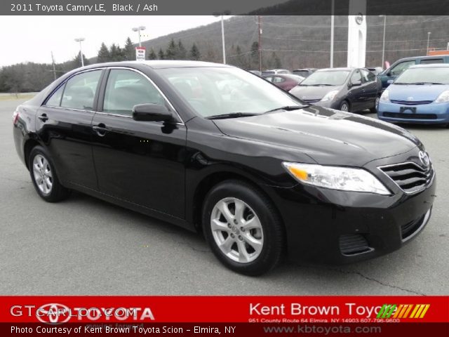 2011 Toyota Camry LE in Black