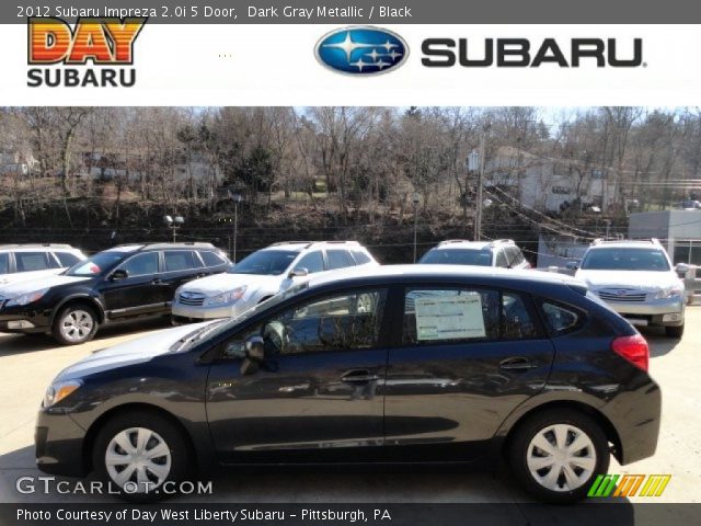 2012 Subaru Impreza 2.0i 5 Door in Dark Gray Metallic
